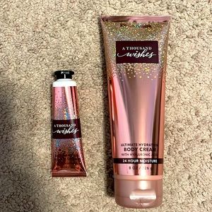 Bath and body works - A thousand wishes hand and body cream
